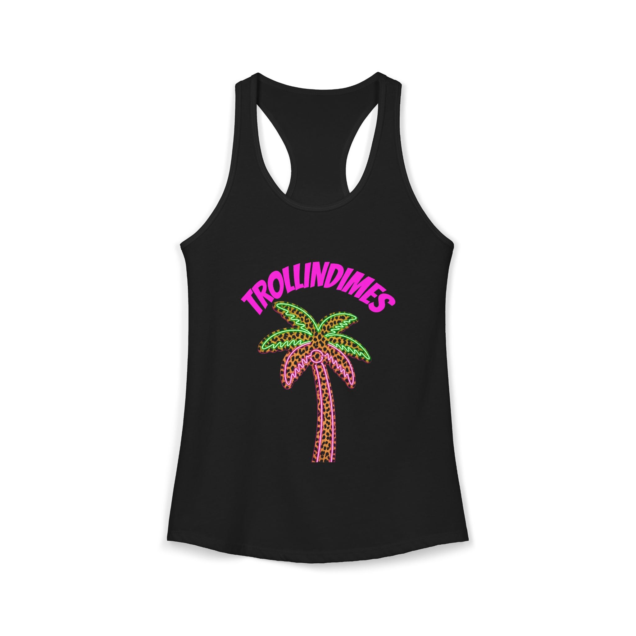 Neon Nights Cash Cow Racerback