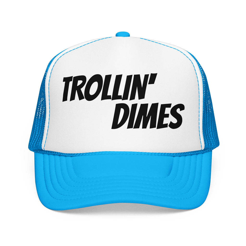 THE LID "Trollin' Dimes" Black Foam Mesh Cap