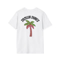Trollin' Dimes Pink Palms Tee