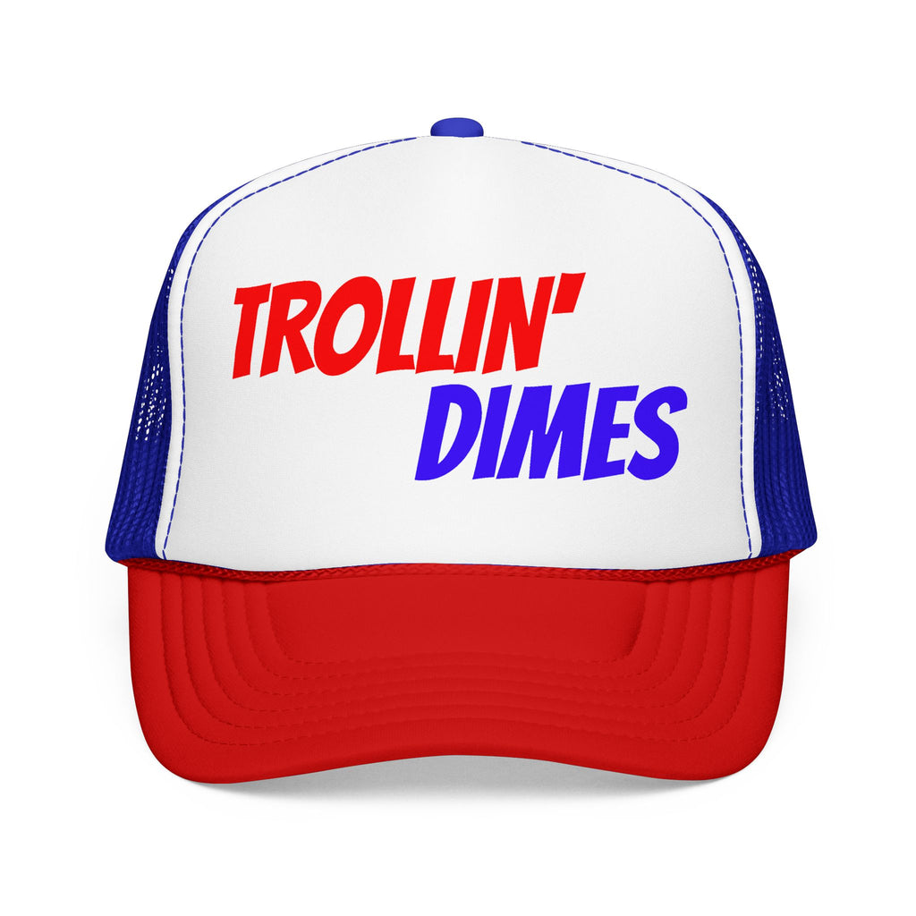 THE LID "Trollin' Dimes" Black Foam Mesh Cap