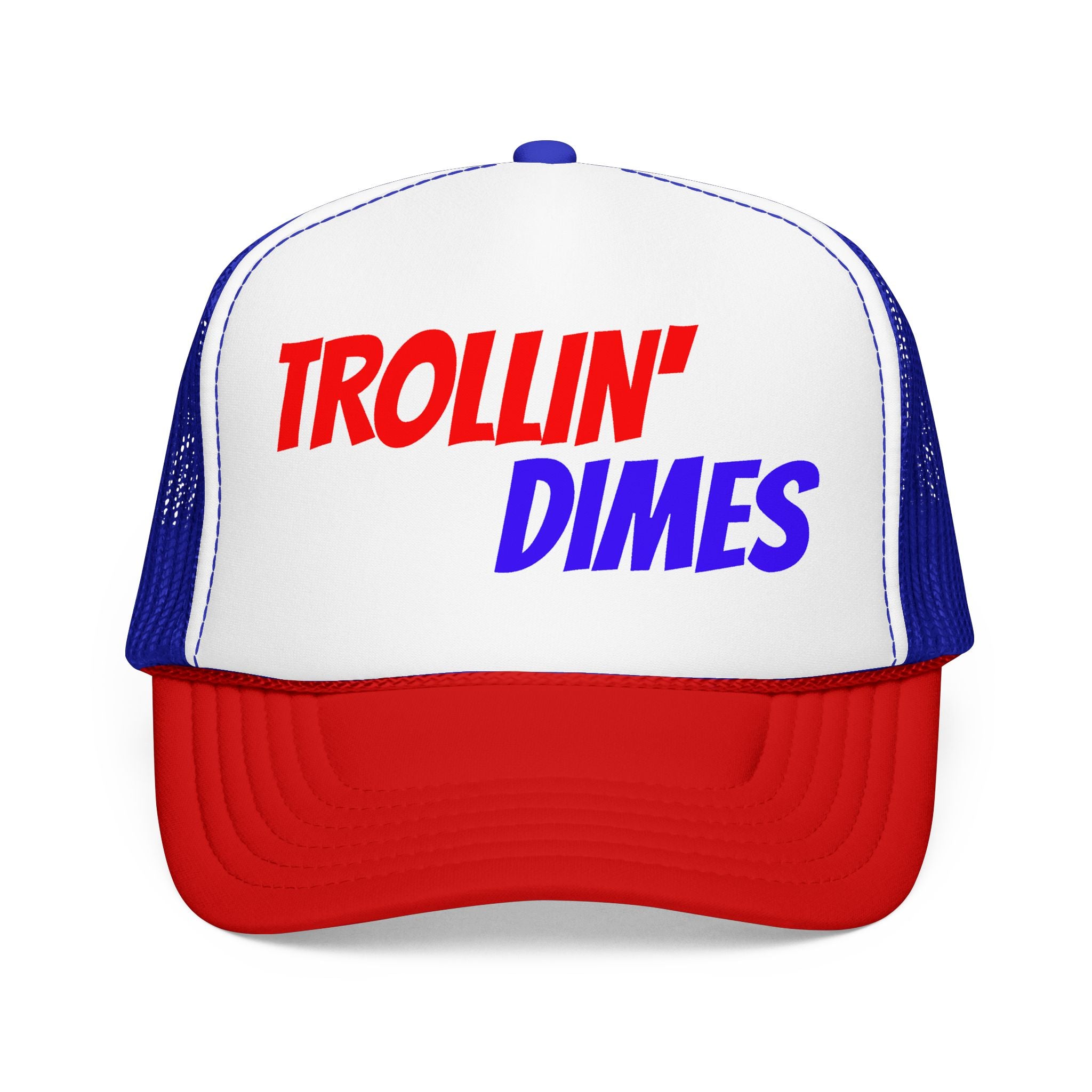 THE LID "Trollin' Dimes" Black Foam Mesh Cap