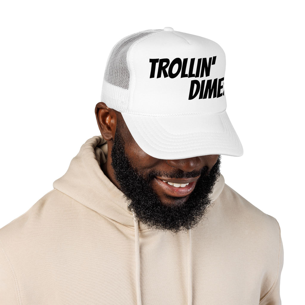 THE LID "Trollin' Dimes" Black Foam Mesh Cap