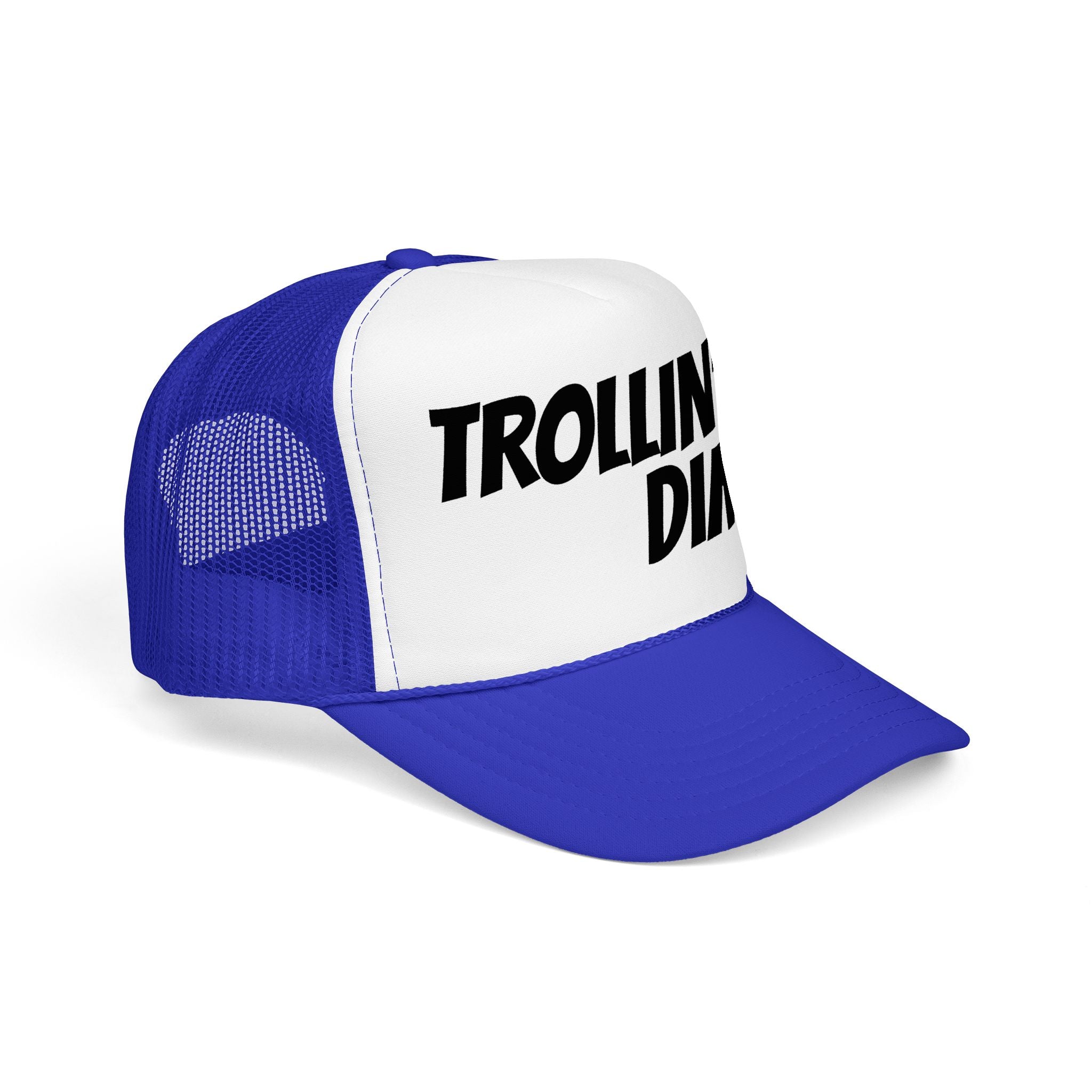 THE LID "Trollin' Dimes" Black Foam Mesh Cap