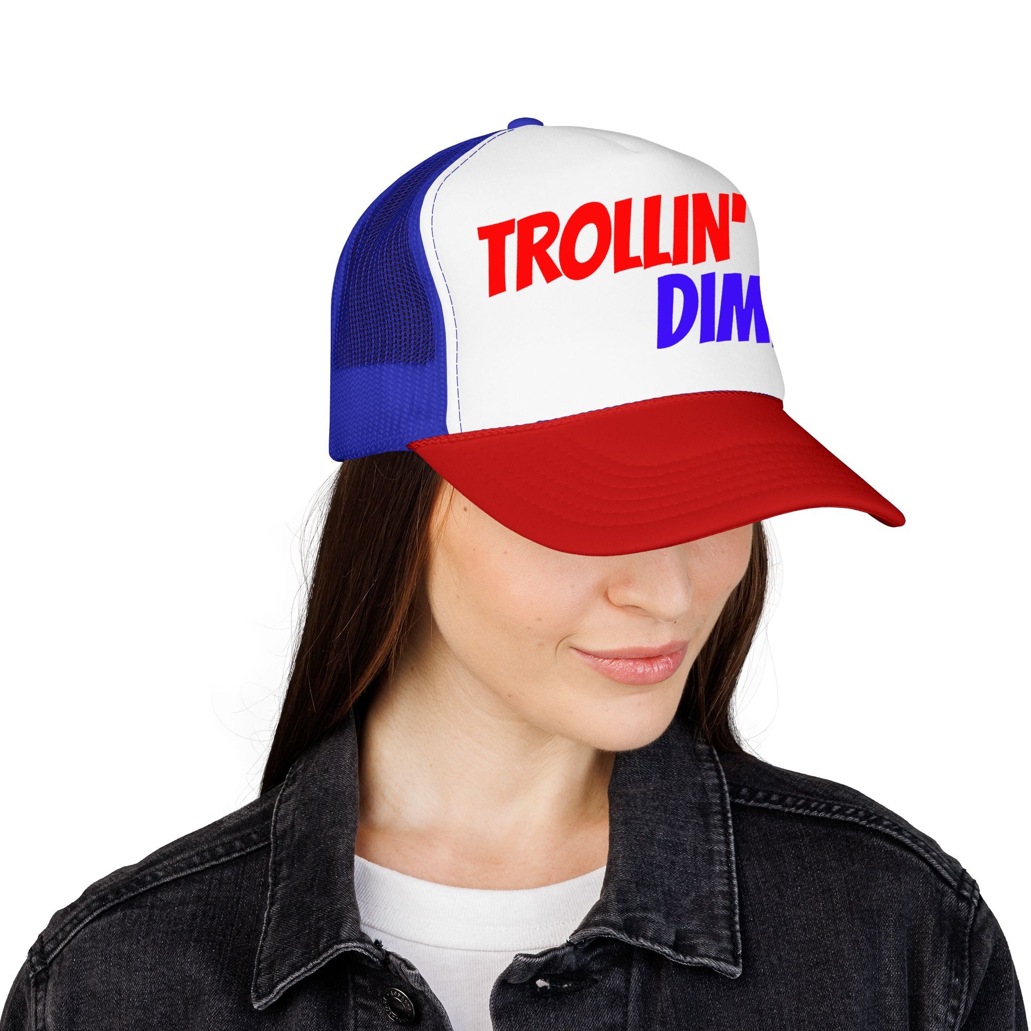 THE LID "Trollin' Dimes" Black Foam Mesh Cap