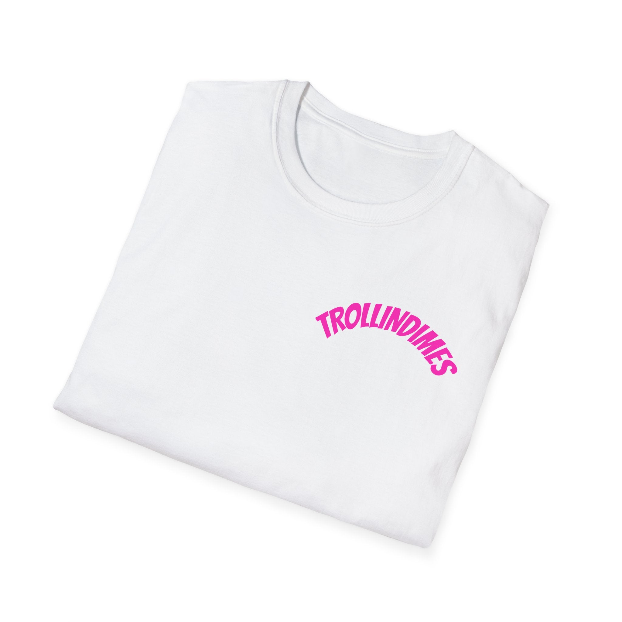 Trollin' Dimes Pink Palms Tee