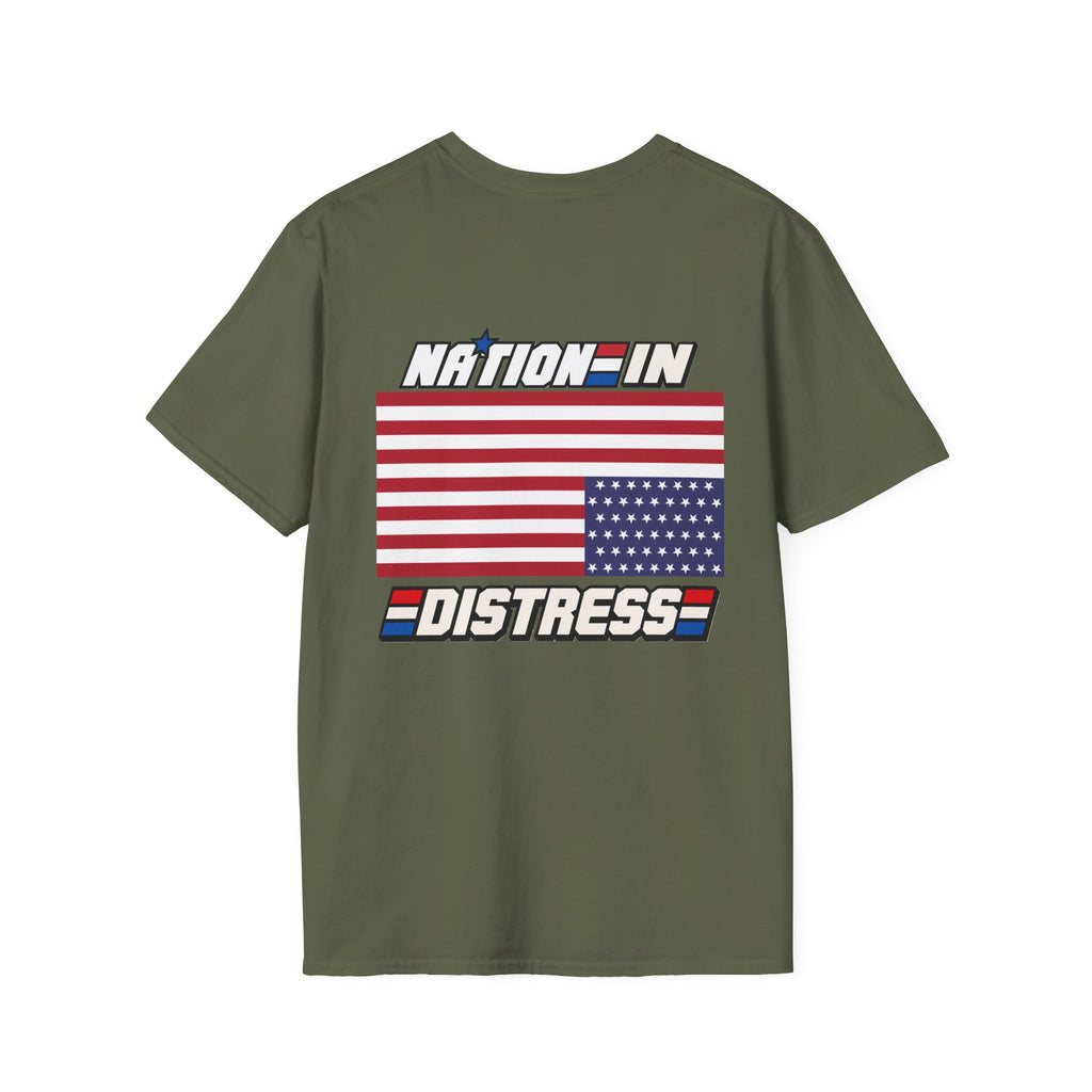'TROLLIN'DIMES'- Stressed Nation Tee – We're FCK'D Flag