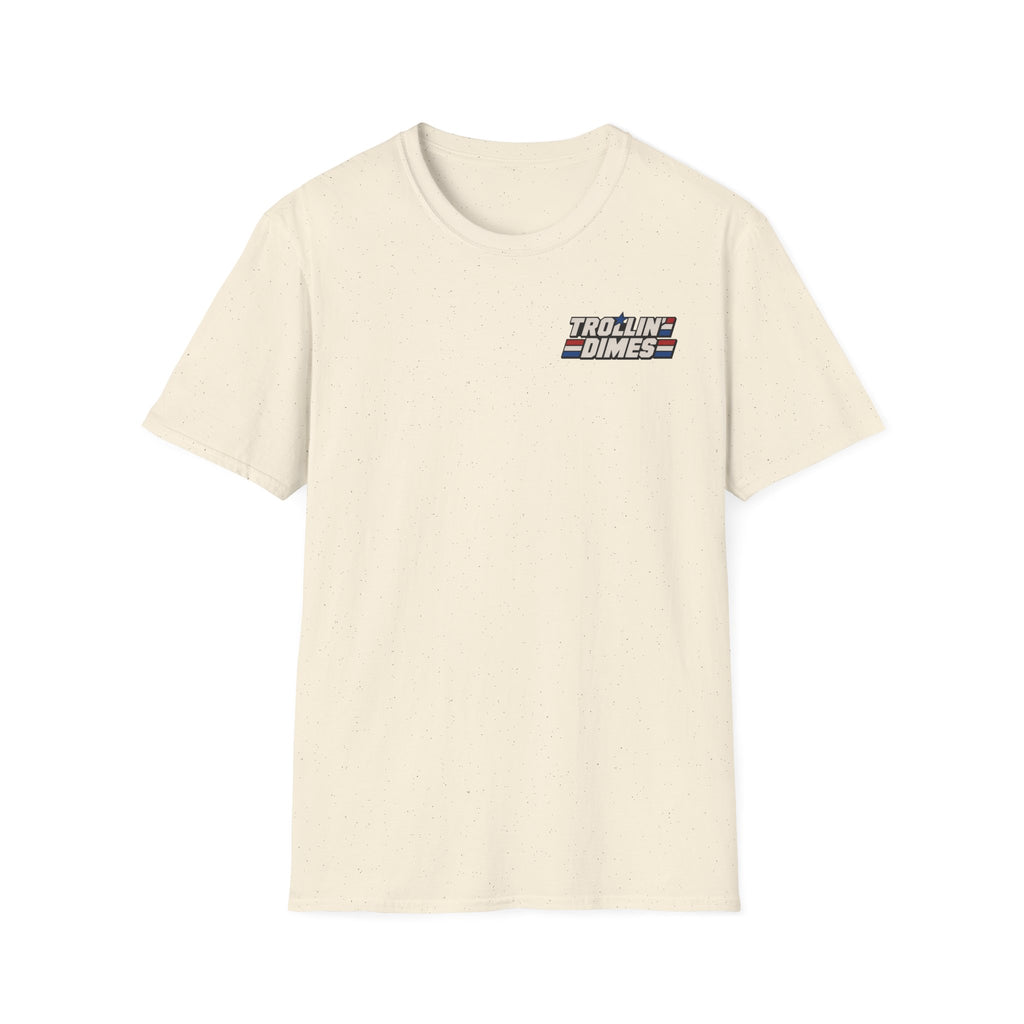 'TROLLIN'DIMES'- Stressed Nation Tee – We're FCK'D Flag
