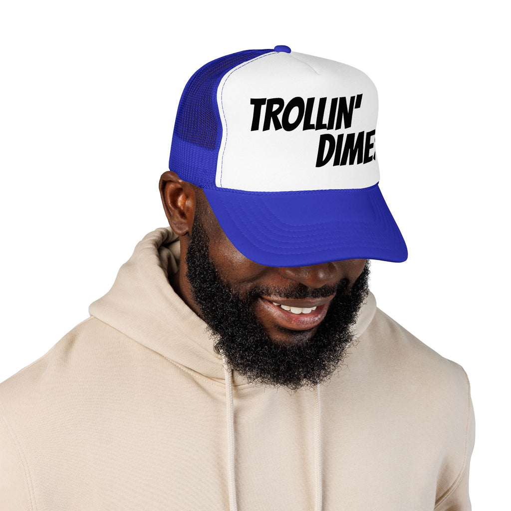 THE LID "Trollin' Dimes" Black Foam Mesh Cap