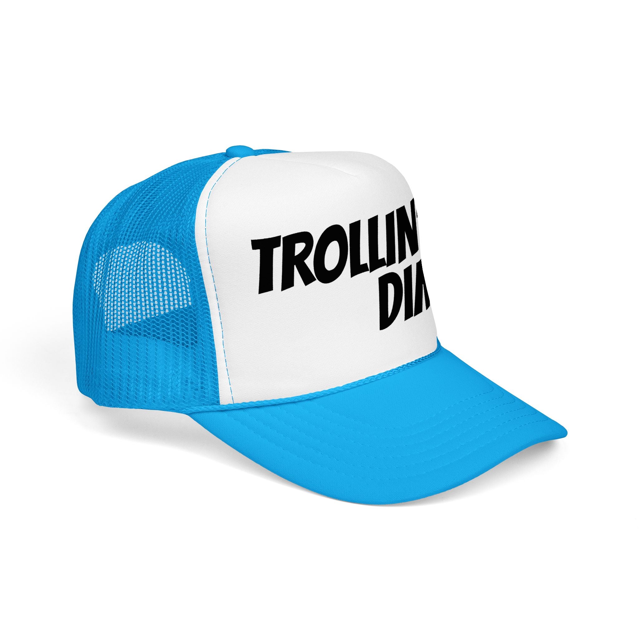 THE LID "Trollin' Dimes" Black Foam Mesh Cap