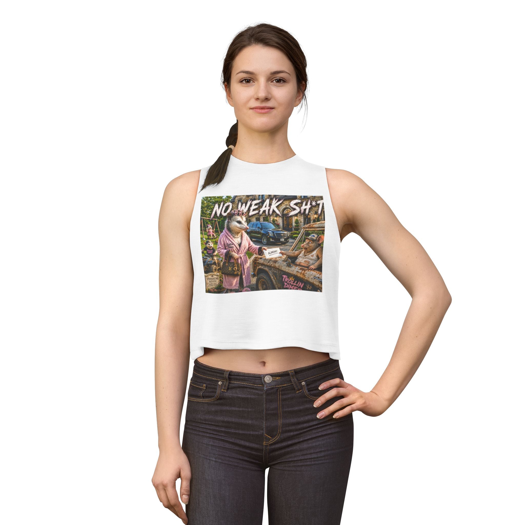 TROLLIN’ DIMES – The Marge Crop Top