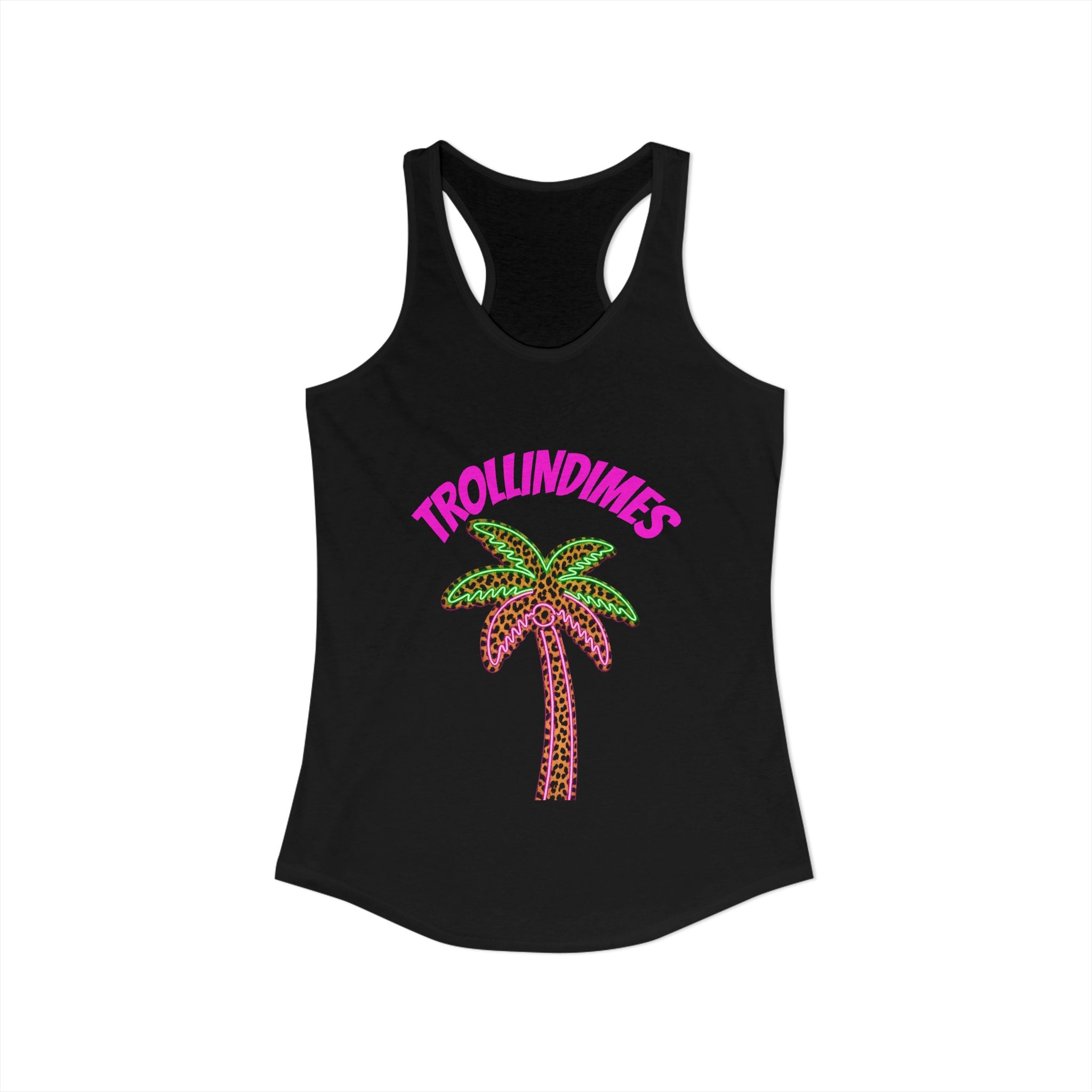 Neon Nights Cash Cow Racerback
