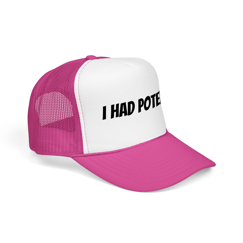 Trucker Hat — 'I Had Potential' Vintage Humorous Foam Cap