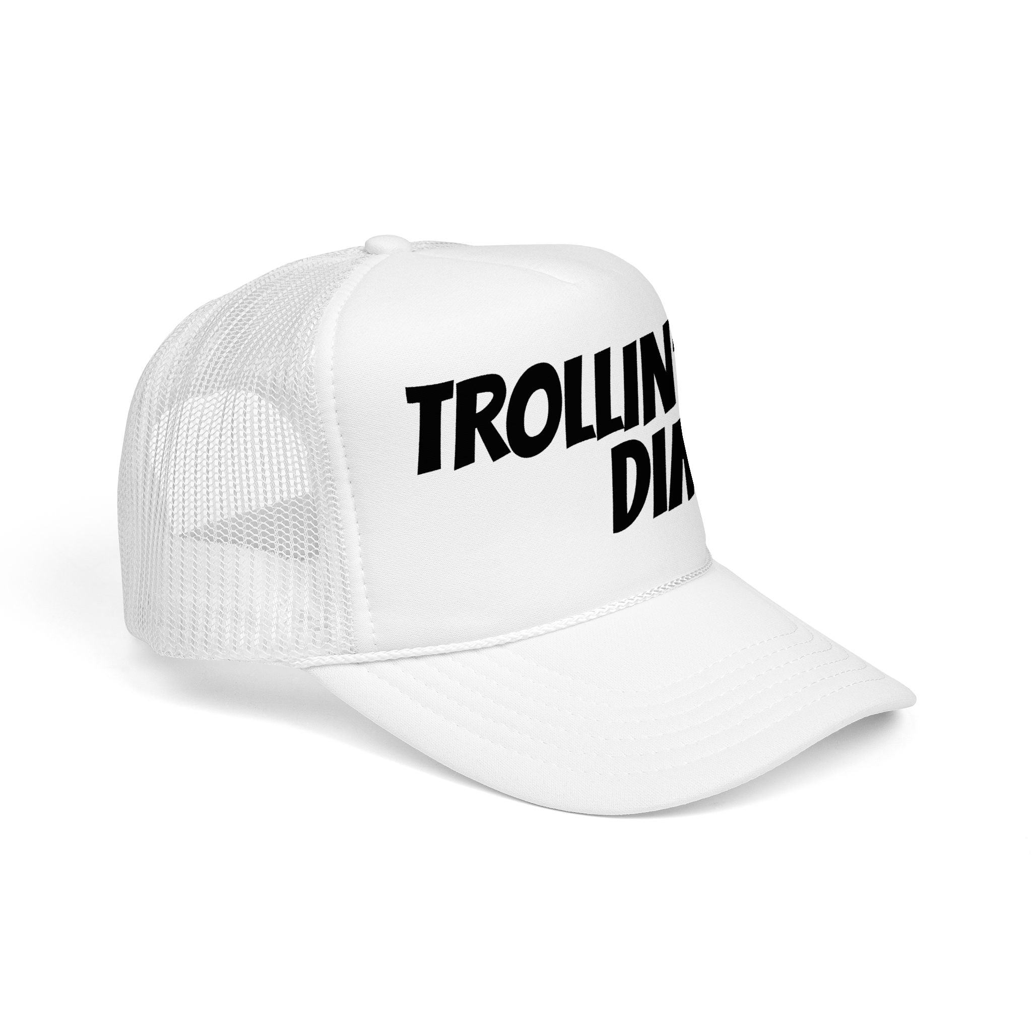 THE LID "Trollin' Dimes" Black Foam Mesh Cap
