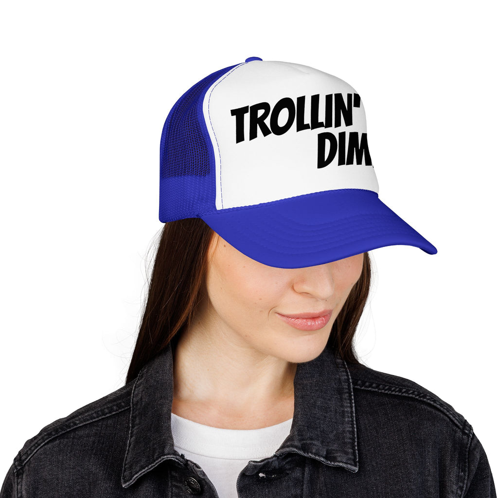 THE LID "Trollin' Dimes" Black Foam Mesh Cap