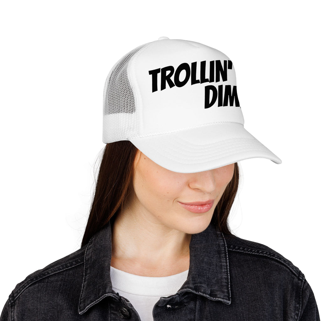 THE LID "Trollin' Dimes" Black Foam Mesh Cap