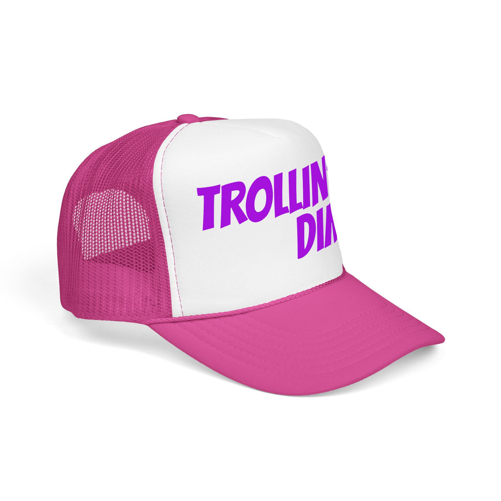 THE LID "Trollin' Dimes" Black Foam Mesh Cap
