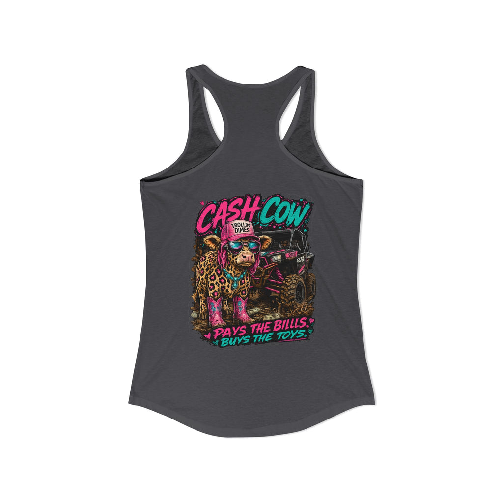 Neon Nights Cash Cow Racerback