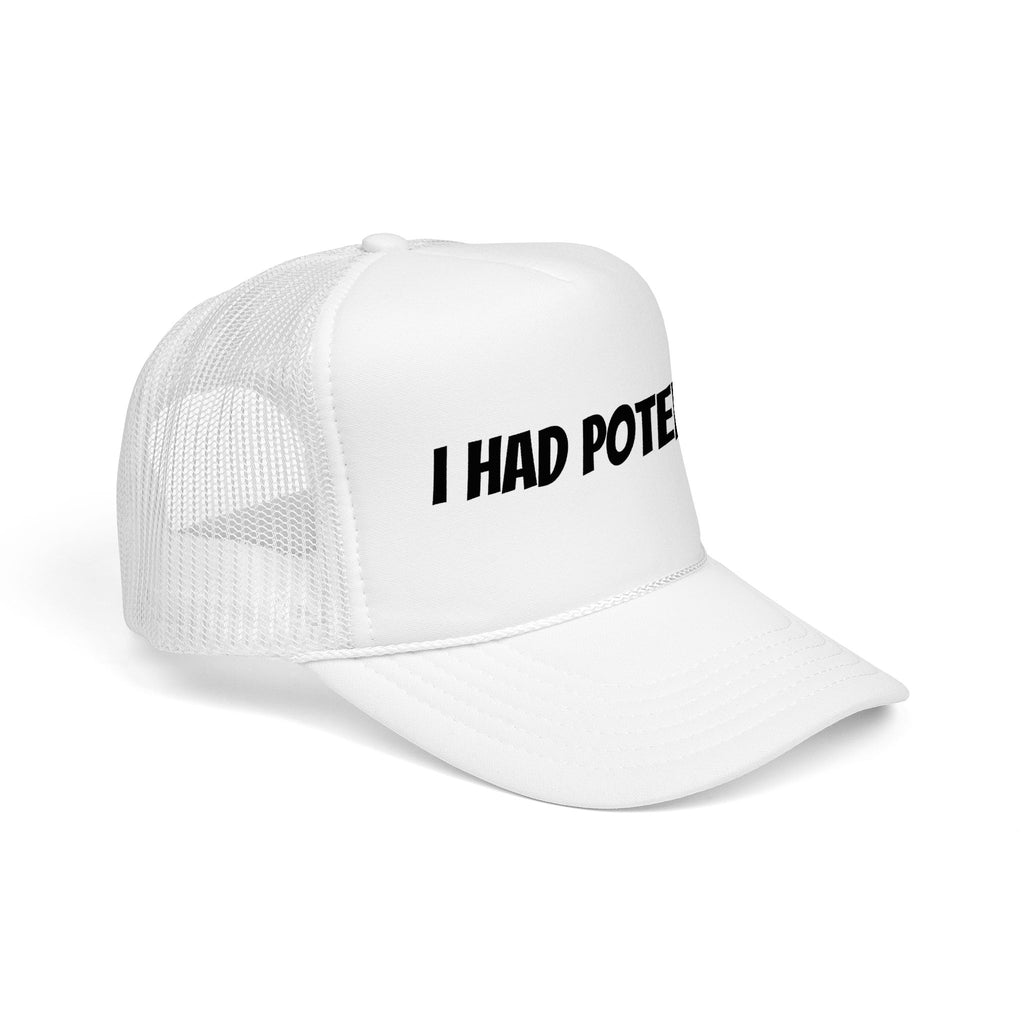 Trucker Hat — 'I Had Potential' Vintage Humorous Foam Cap