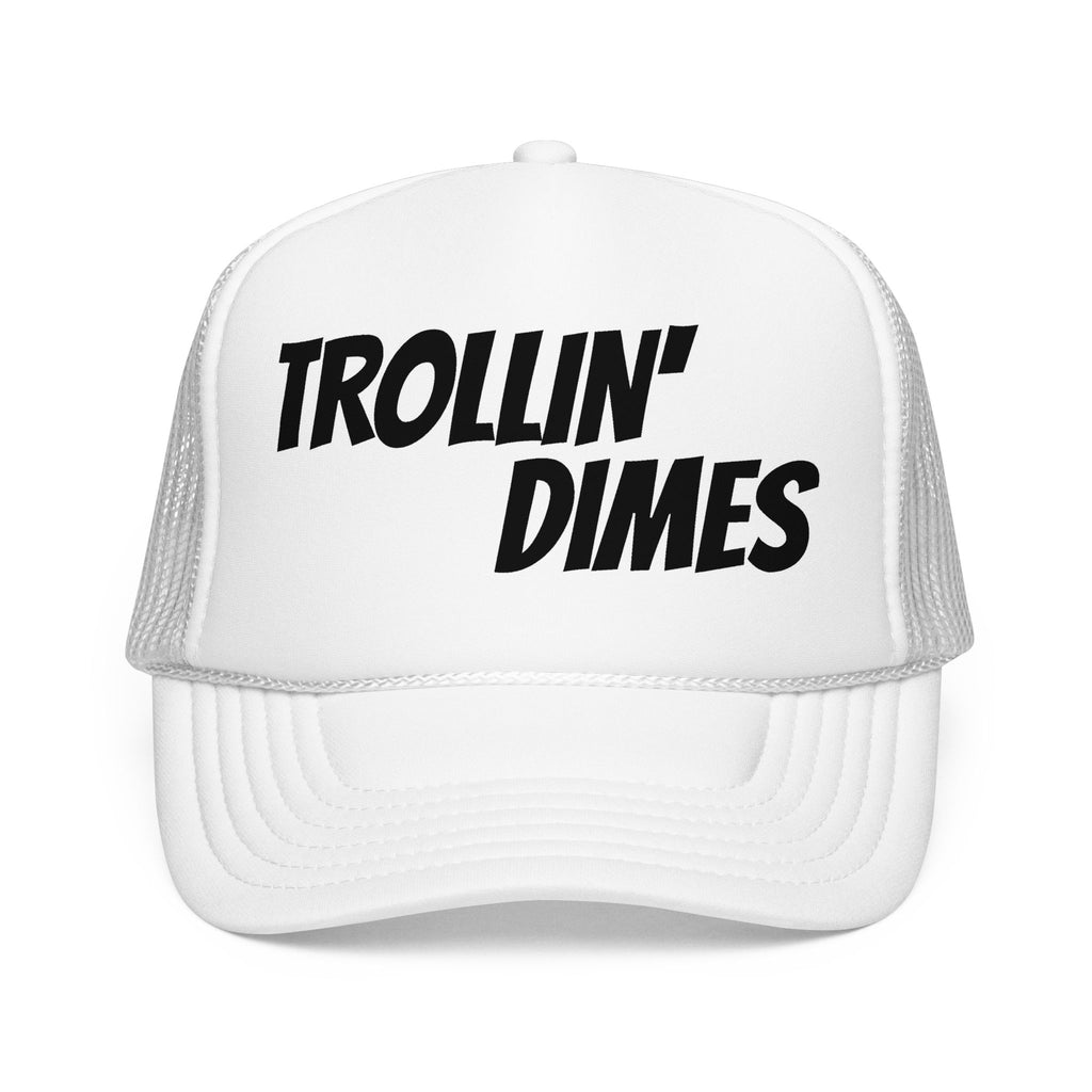 THE LID "Trollin' Dimes" Black Foam Mesh Cap