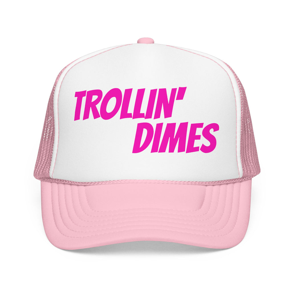 THE LID "Trollin' Dimes" Black Foam Mesh Cap