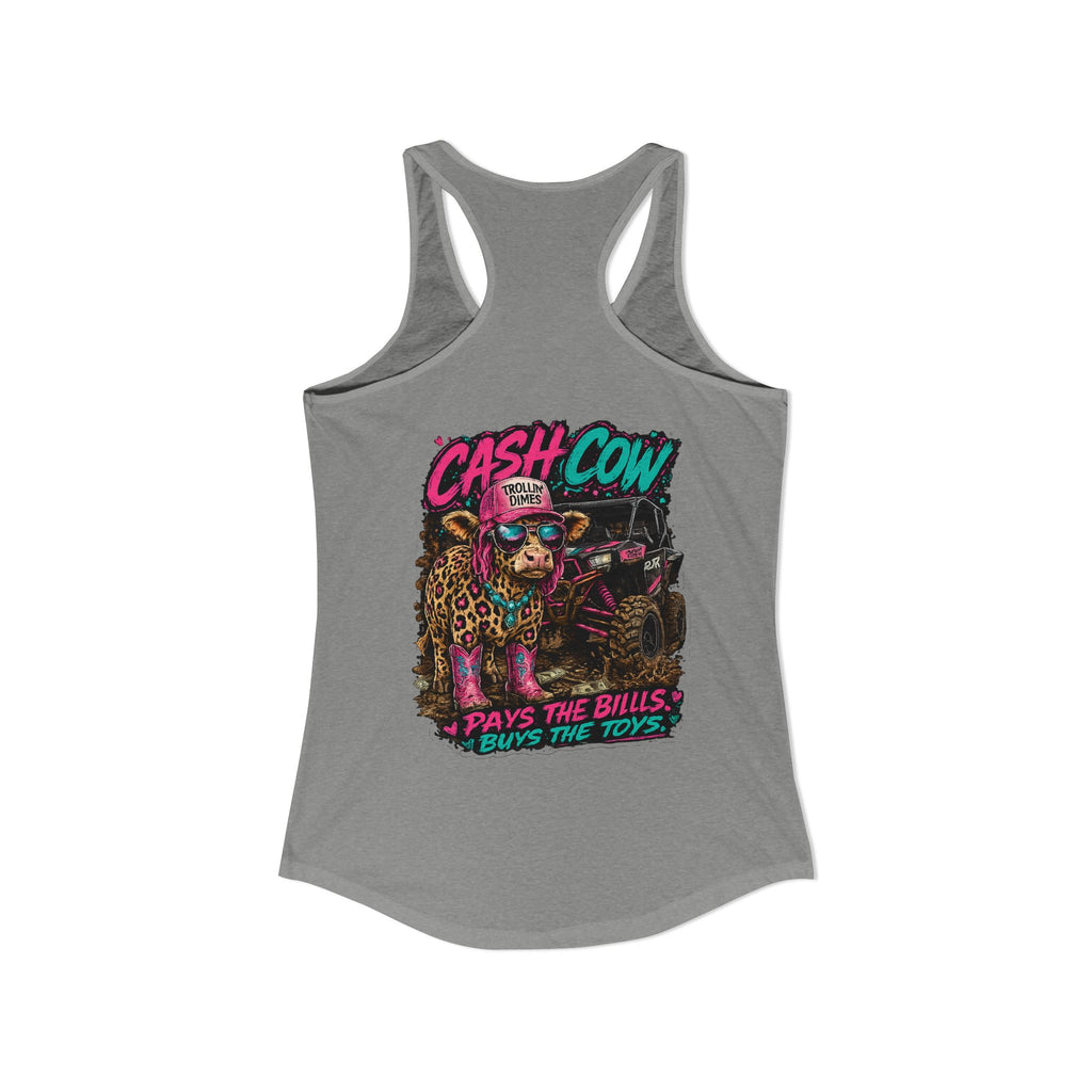 Neon Nights Cash Cow Racerback