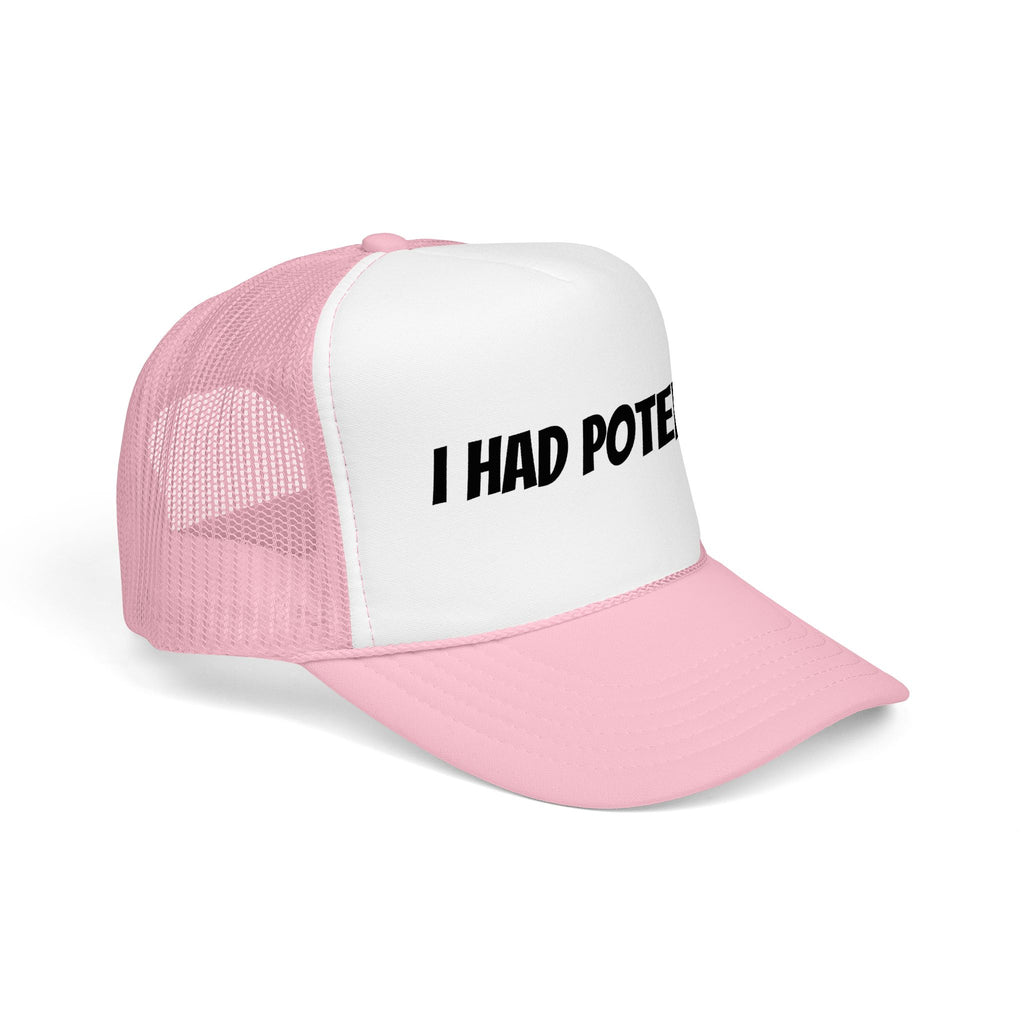 Trucker Hat — 'I Had Potential' Vintage Humorous Foam Cap